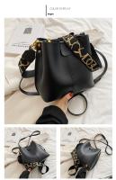 Nuevo bolso, textura de alta calidad, temperamento bandolera de hombro, bolso de cubo, bolso de mujer de tendencia de moda retro de gran capacidad - details 12