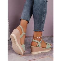 Sandalias de cuña para mujer, zapatos de verano - details 2