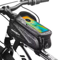 Bolsa Impermeable para Teléfono de Bicicleta de Montaña, Bolsa de Almacenamiento para Bicicleta, Accesorios de Ciclismo - details 12