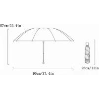 Paraguas de Viaje Pequeño y Ligero Resistente al Viento, Plegable, Acero Robusto, Portátil, Ideal para Hogar y Viajes - details 11