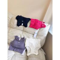 2025 Nuevos Deportes Camiseta acanalada sin mangas, sujetador de una sola pieza, almohadillas de yoga, fitness, sin fisuras, trabajo de nuevo, la belleza de nuevo, a prueba de golpes, ropa interior de las mujeres - details 12