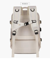 Mochila de gran capacidad para mujer, bolsa de escuela ligera grande, mochila de equipaje multifuncional, bolsa de viaje de viaje corto - details 39