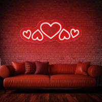Letrero de neón con forma de corazón de amor, luces LED USB de ambiente románticas para parejas, dormitorio de niñas, aniversario de boda, propuesta de matrimonio, fiesta, decoraciones de boda - details 0