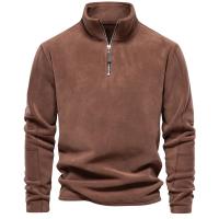 día del padre día del padre 2025 Sudadera con capucha informal al aire libre Sudadera con cuello con cremallera cálida para hombre Diseño de alta calidad Sudadera con capucha caliente para hombre - details 4