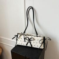 Bolso de hombro con lazo francés que combina con todo, bolso de mano francés para ir al trabajo, bolso con cremallera para axila, bolso de ocio para mujer - details 2