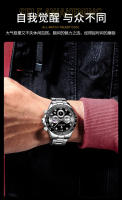 Reloj de hombre de marca suiza nuevo reloj de cuarzo multifuncional luminoso impermeable - details 4