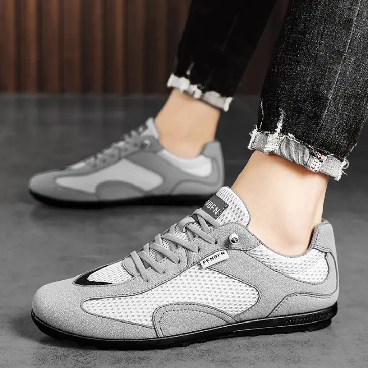 Niche retro malla Forrest Gump zapatos alemán zapatos de entrenamiento de los hombres s 2025 verano nuevo transpirable versátil casual jogging zapatos deportivos - 1