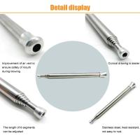 Tubo de Acero Inoxidable para Camping y Picnics Herramienta de Fuego Ideal para Venta al Aire Libre y Uso en Mangas Normalmente con Batería - details 1
