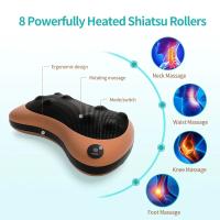 Cojín de Masaje Eléctrico Multifuncional Shiatsu Cervical para Cuidado del Cuello, Espalda, Cintura y Cuerpo Almohada de Cama y Almohadilla - details 1