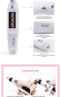 Máquina pulidora eléctrica para uñas, herramienta de manicura y pedicura, cortador de fresado, removedor de Arte de uñas - details 1