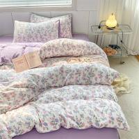 Funda de Edredón con Estilo Floral para Cama Individual 150 Cubiertas de Algodón para Cama de Reina Decoración de Hogar - details 6