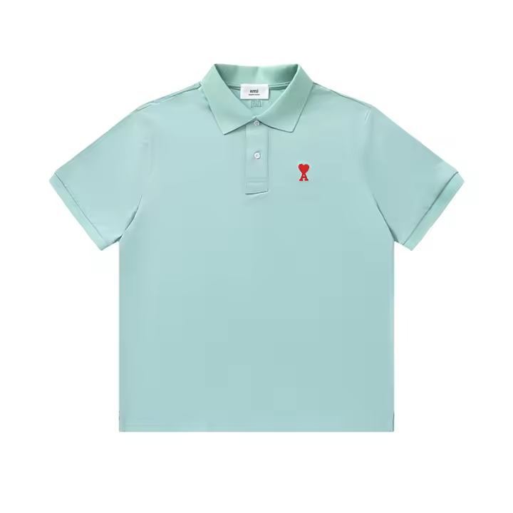 Ami De Coeur Polo para Hombre Camiseta Ropa de Negocios - 1