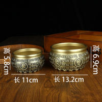 Tesoro de cobre puro Feng Shui, escritorio de oficina, adornos de bronce y Metal, olla de latón, área escénica, lote de artesanías - details 2