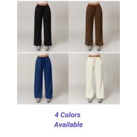 Pantalones deportivos de pierna ancha para mujer, pantalones deportivos holgados de cintura alta, pantalones térmicos informales, ropa deportiva para gimnasio, pantalones deportivos informales. - details 1