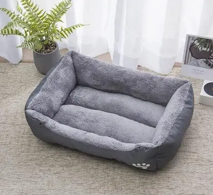 Cama de Mascotas de Algodón Grueso Impermeable, Banda de Almohada de 20 a 60cm, Adecuada para Todas las Razas - 1