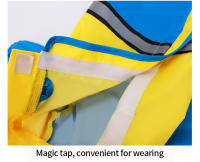 HOOPET-chubasquero para perro, abrigo de lluvia para mascotas, chaqueta impermeable para Labrador, Golden Retriever - details 25