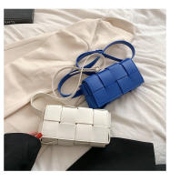 Bolso Cruzado de Moda para Mujer 2025 Bolso de Pecho Tejido en Rosa Nicho Bolso Cruzado para Mujer - details 7