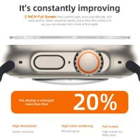 2024 Negro Hello Watch 3 Plus Reloj inteligente AMOLED 450mAH 49mm Ultra Sport Relojes inteligentes Hombre Mujer Música local NFC Llamada Bluetooth - details 13