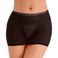 Minifalda seductora de tubo sexy disco para mujer, falda elástica transparente Bo de tiro suave, falda ajustada a las nalgas - details 2