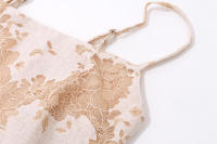 BUNO-vestido estampado elegante Y2K para mujer, vestido de verano sin mangas con espalda descubierta y tirantes finos, vestidos de fiesta, bata suave francesa 2025 - details 9