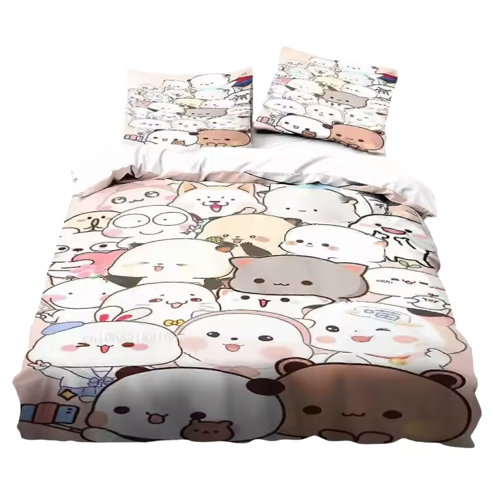 Juego de Ropa de Cama Bubu y Dudu Cubierta de Edredón Cómoda para Todas las Estaciones - 1