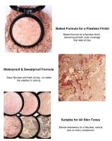 Polvo de Horneado de Mármol Handaiyan Polvo Condensado de Alto Brillo con Control de Aceite Duradero Herramienta de Cuidado de la Piel Facial de Belleza - details 7