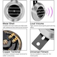Altavoces redondos impermeables para Scooter, ciclomotor, Dirt Bike, ATV, Universal, 12V, 1,5a, 105db, Kit de bocina eléctrica para motocicleta - details 1