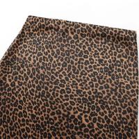 Falda de Satén con Estampado de Animal Estilo Veraniego Versátil para Mujeres - details 9