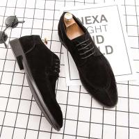 Pakaian Chaussure Homme zapatos formales de hombre de diseño italiano de alta calidad negros, cuero - details 11