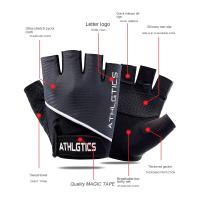 Tcare Guantes de Entrenamiento Transpirables Agarre Excellente para Levantamiento de Pesas, Gimnasio, Ciclismo, Fitness y Entrenamiento Par de Dos - details 8