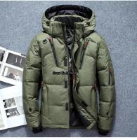 Chaqueta de Plumífero con Capucha para Hombres Cálida, Gruesa, Ajuste Grande, M-4XL - details 10
