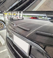 Tira decorativa para puerta trasera de coche, accesorio de plástico cromado para ISUZU MU-X MUX 2023 - details 3