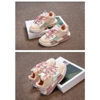 Zapatillas de deporte rosas de marca para niñas, zapatillas deportivas transpirables para niños, zapatillas de tenis antideslizantes para la escuela, zapatos cómodos para caminar - details 4