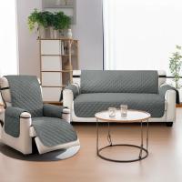 Cubierta De Silla Reclinable Impermeable Y Lavable Para Niños Y Mascotas Con Cinturones Elásticos Protector De Muebles - details 1