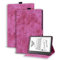 10,2 pulgadas, billetera de cuero de PU con relieve de gato y flor para Kindle Scribe 2022, funda para tableta - details 23