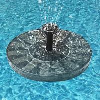 Fuente de 1w para jardín, Baño de aves, bomba alimentada por energía Solar, cascadas independientes con 8 boquillas para patio trasero - details 13