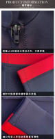 Top de neopreno de 2MM para hombre, traje de buceo dividido, chaqueta cálida para deportes acuáticos, natación, esnórquel, surf - details 7