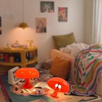 Lámpara de noche de hongo lámpara de mesa nórdica creativa moderna minimalista diseño estudio dormitorio sala de estar decoración - details 3