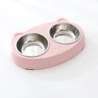 Bandeja de Comida para Mascotas Macaron Doble Bol para Perros, Gatos y Cachorros - details 3