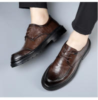 Zapatos de cuero de alta gama de cuero puro nuevo vestido de negocios de cuero transpirable casual - details 17