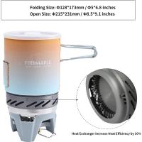 Sistema de Cocina Portátil para Acampar al Aire Libre Mini Estufa de Gas con Piezoeléctrico - details 17