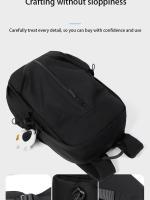 Mochila escolar de gran capacidad para hombre y mujer, morral Universal con colgante para ordenador, 1 unidad, 14 pulgadas - details 11