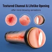 Embalaje privado Masturbador automático masculino sexy Vagina Coño Succión Vibración Masajeador Real Mamada Masturbación Copa Juguetes sexuales para adultos para 18 hombres - details 4