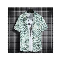 Ropa de playa para hombre, conjunto de 2 piezas, camisa hawaiana y pantalones cortos de secado rápido, ropa de moda para hombre, trajes informales estampados de verano - details 9