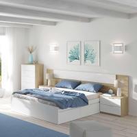 Acabado en Blanco Artik y Roble Canadiense, - details 2