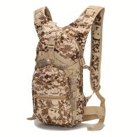 Mochila Táctica de Camuflaje para Ciclismo y Senderismo - Nylon Duradero, Multicolor, Cierre de Cremallera, Sin Botella de Agua ni Mochila, Sin Botella Hidratación, Correas Ajustables, Hombreras Acolchadas, Ideal para Deportes al Aire Libre, Mochila Mini - details 5
