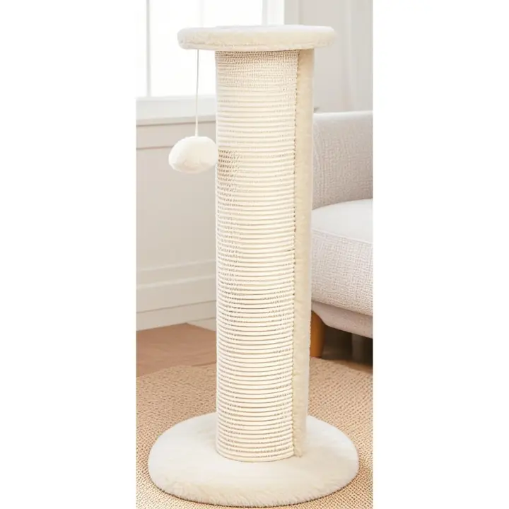 Columna Rascadora Lorca, 75 cm, Beige - 1