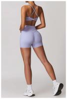 Sujetador de Yoga para Mujer de Nylon Sexy Cruz Transpirable para Gimnasio Top de Primavera/Verano - details 17