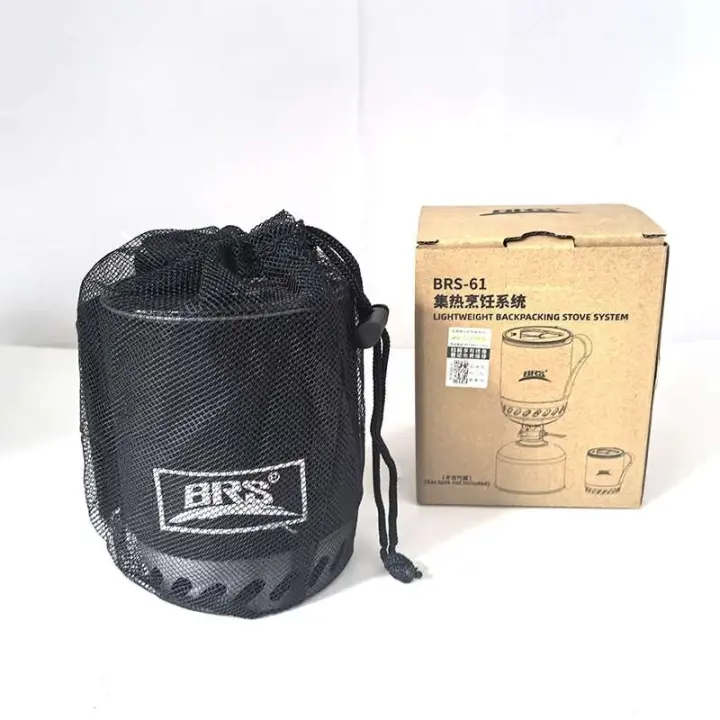 Sistema de Mochila Ligero Portátil Quemador Integrado al Aire Libre 1500W BRS 61 - 1