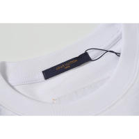 Las mejores camisas casuales básicas de moda de verano, camisetas holgadas de algodón puro para hombres y nuevas camisas de manga corta para parejas con estampados de logotipos en la parte delantera. - details 7